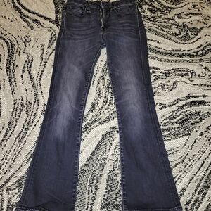 *SOLD* R13 Dark Blue Flare Jeans